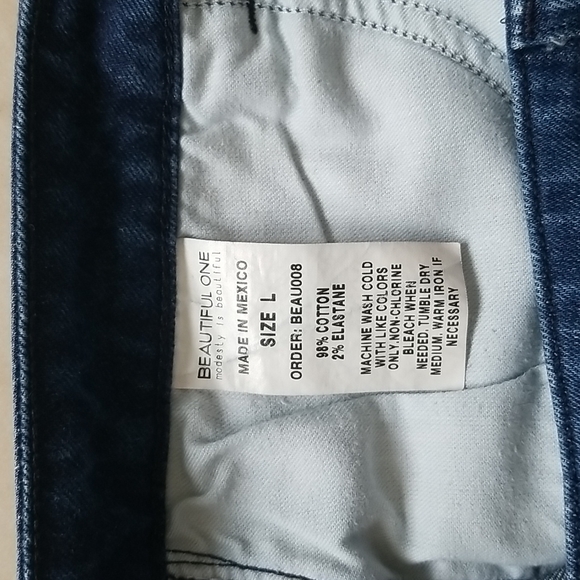 Modest denim skirt - Picture 6 of 6